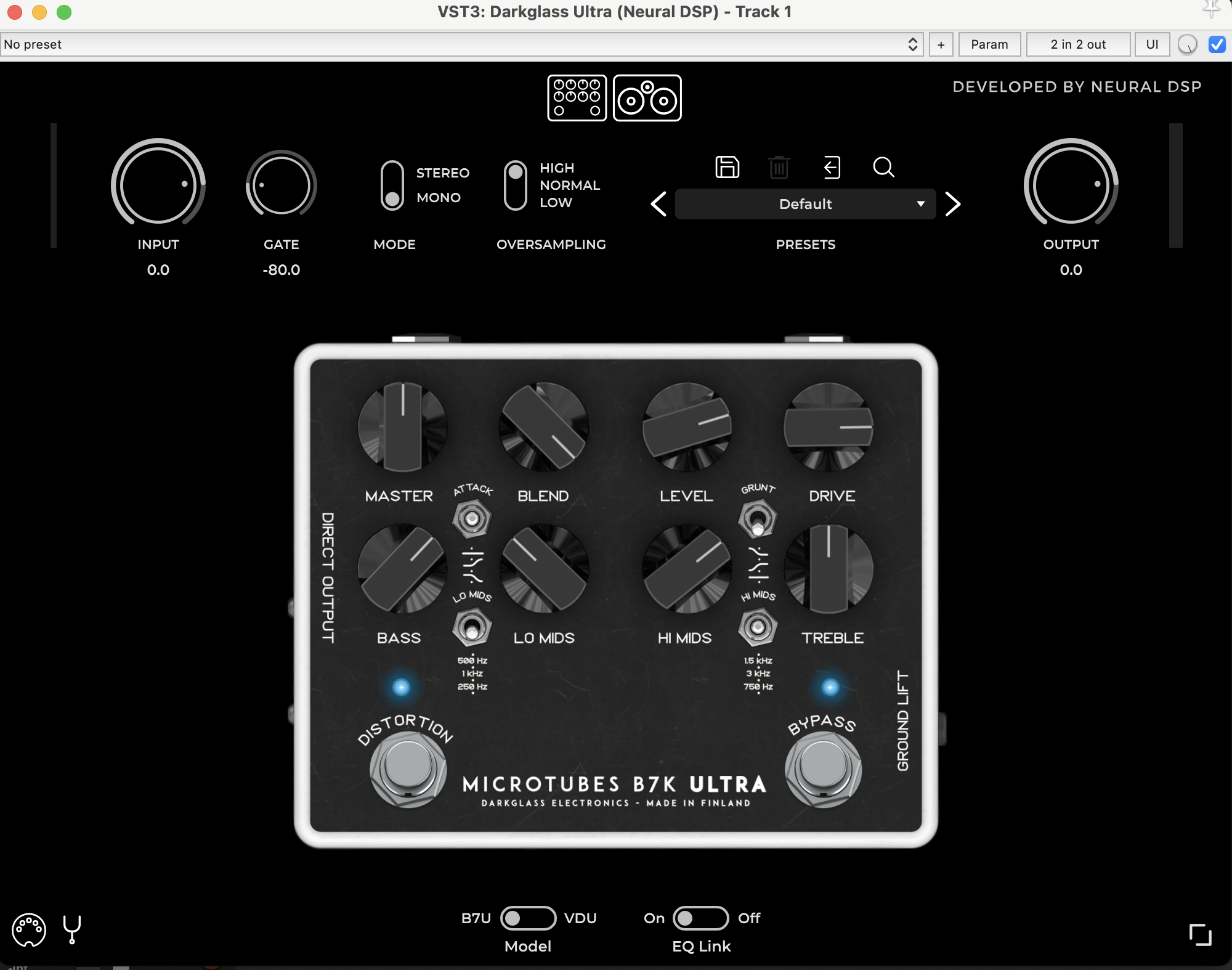 Neural DSP Darkglass Ultra